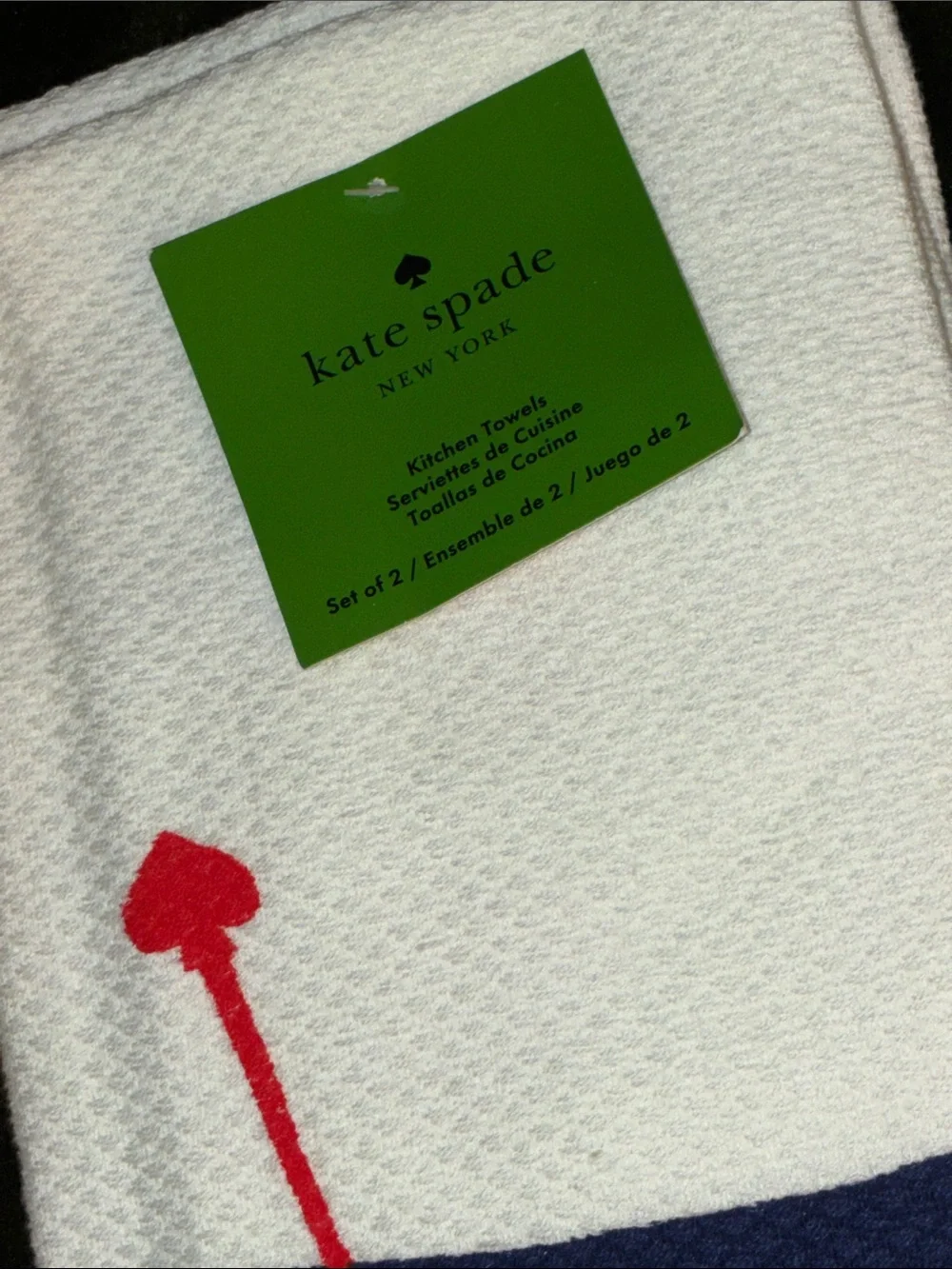 Kate Spade Cocktail design kitchen towel set